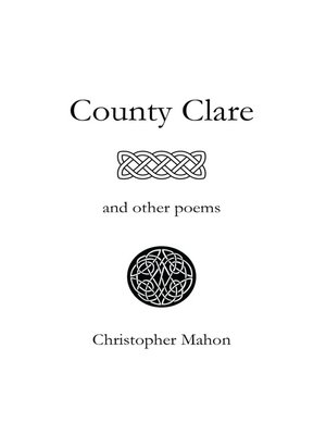 cover image of County Clare and Other Poems